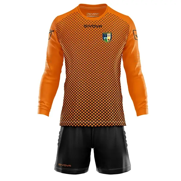 Orange/Black Goalkeeper Kit