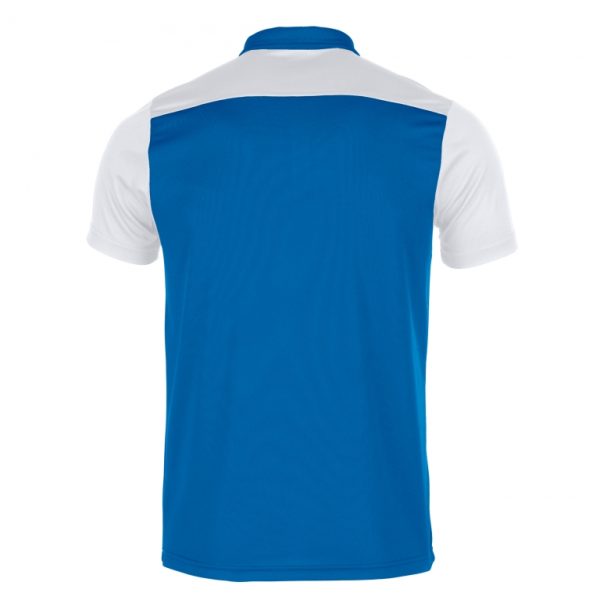 Royal Blue White Combi Polo Shirt S/S