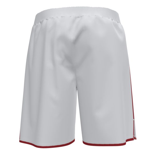White Red Liga Shorts