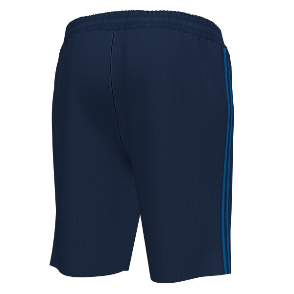 Navy Blue Royal Blue Combi Bermuda Shorts