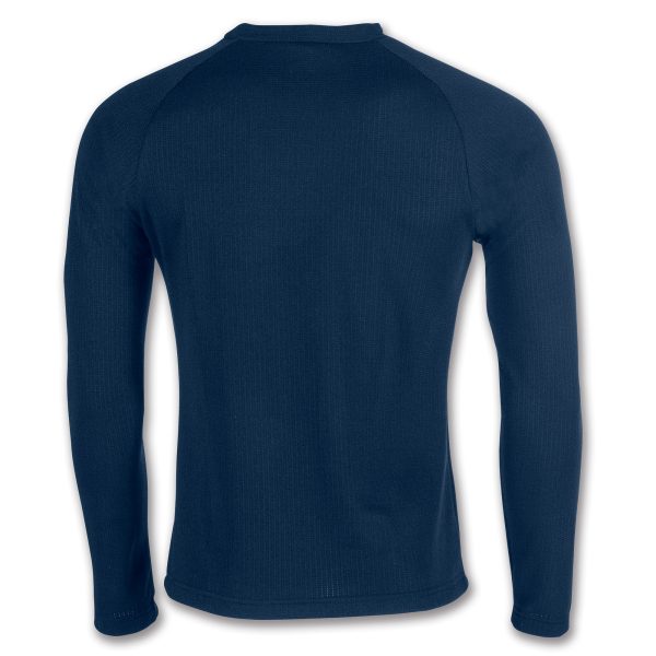 Navy Blue Brama Fleece T-Shirt M/L