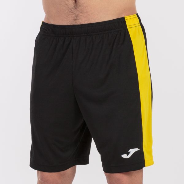 Black Yellow Maxi Short