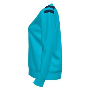 Fluorescent Turquoise Navy Blue Jacket Championship Vi