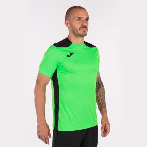 Fluorescent Green Black T-Shirt Championship Vi