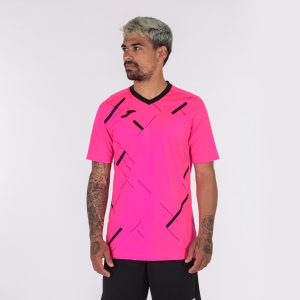 Fluorescent Pink Black T-Shirt Tiger Iii
