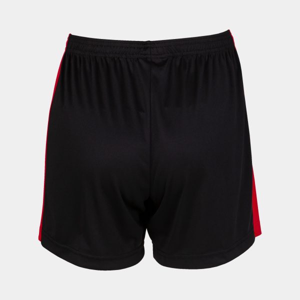 Black Red Maxi Shorts