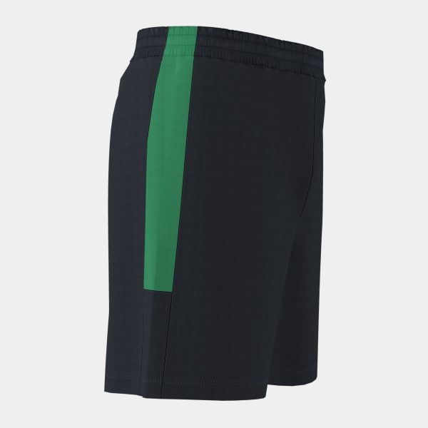 Black Green Eco Championship Bermuda Shorts