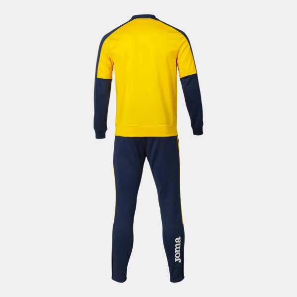 Yellow Navy Blue Eco Championship Tracksuit