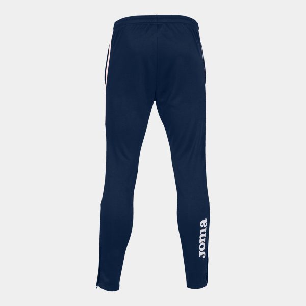 Navy Blue Pink Eco Championship Recycled Long Pants