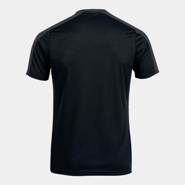 Black Dark Gray Eco Championship Recycled Short Sleeve T-Shirt