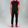 Black Red Combi Polo Shirt S/S