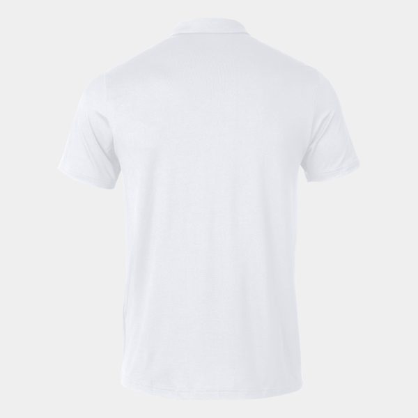 White Sydney Recycled Short Sleeve Polo Shirt