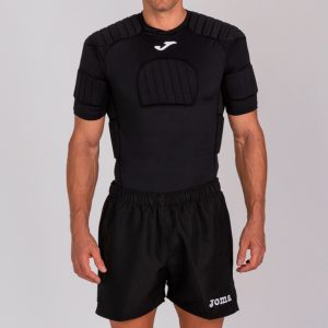 Black Protec Rugby T-Shirt S/S