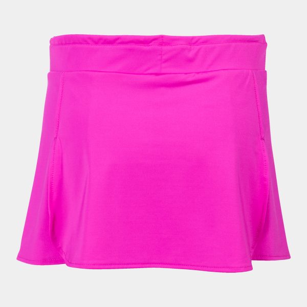 Fluorescent Pink Combined Skirt/Shorts Open Ii