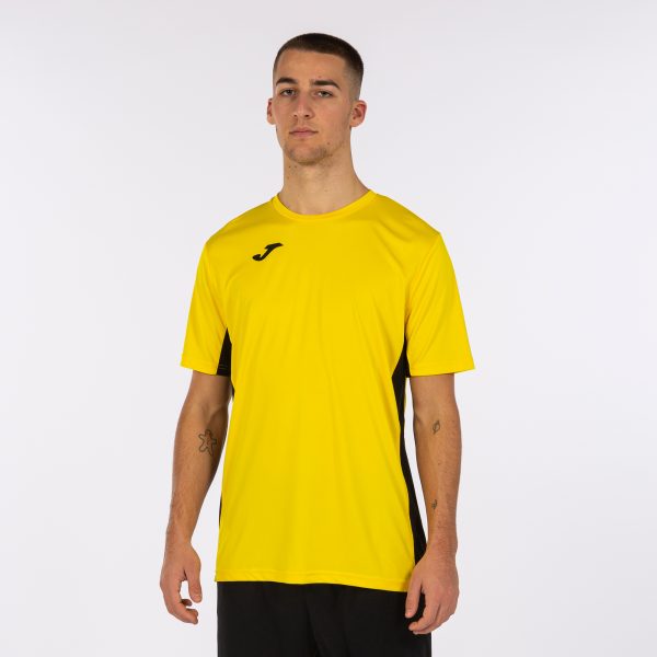 Yellow Black Cosenza T-Shirt M/C