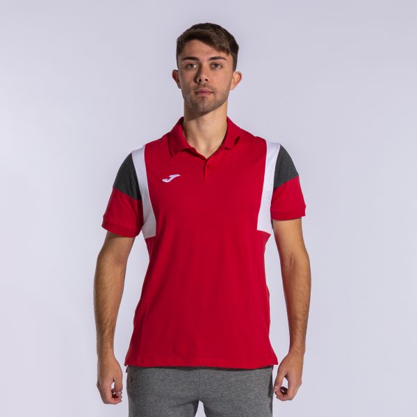 Red Comfort Iii Short Sleeve Polo Shirt
