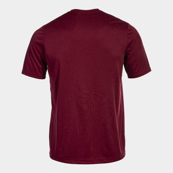 Burgundy Combi Short Sleeve T-Shirt