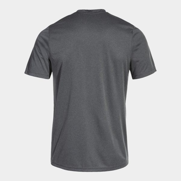 Melange Gray Combi Short Sleeve T-Shirt