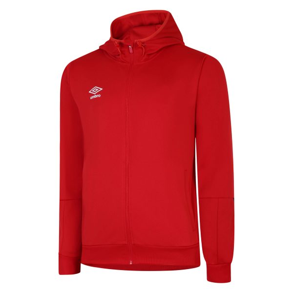 Total Training Knitted Hoody Vermillion / Black