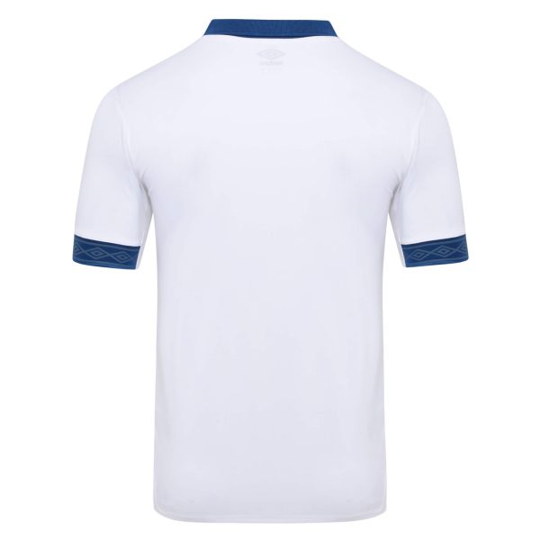 Club Essential Tempest SS Jersey White / TW Navy Rear
