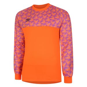 Flux Goalkeeper Jersey LS Shocking Orange / Purple Cactus