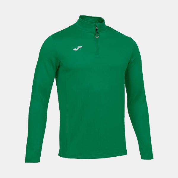 Green Sweatshirt Running Night
