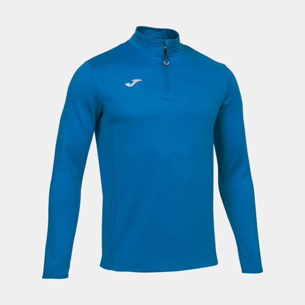 Royal Blue Sweatshirt Running Night