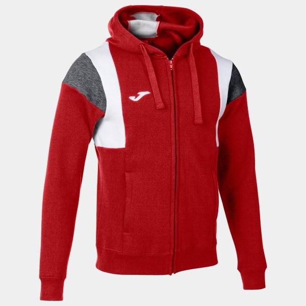 Red Comfort Hooded Jacket