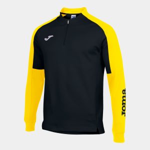 Black Yellow Eco Championship Recycled Sweatshirt