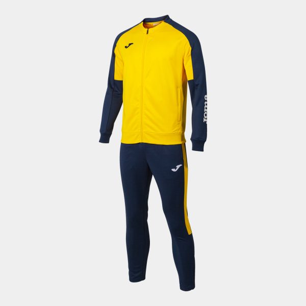 Yellow Navy Blue Eco Championship Tracksuit