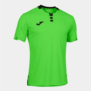 Fluorescent Green Black Gold Iv Recycled Short Sleeve T-Shirt
