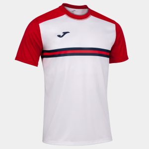 White Red Hispa Iv Short Sleeve T-Shirt