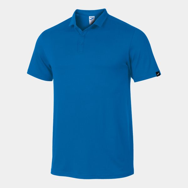 Royal Blue Sydney Recycled Short Sleeve Polo Shirt