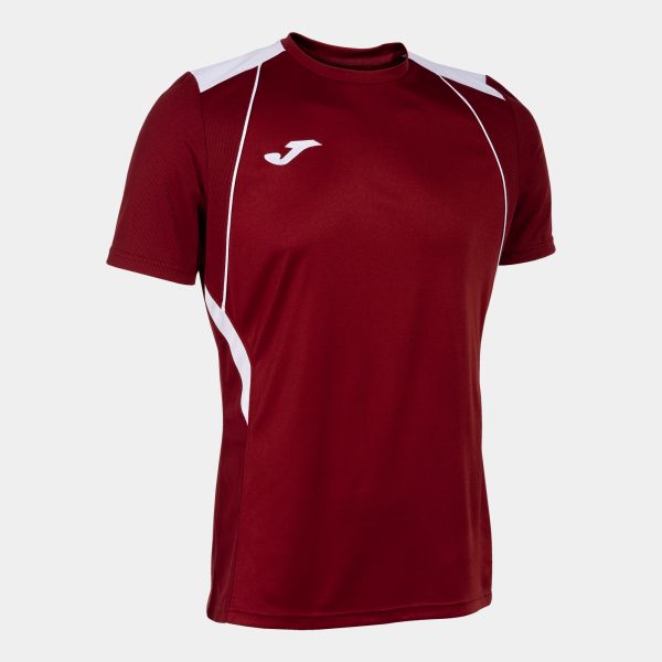 Burgundy White Championship Vii Short Sleeve T-Shirt