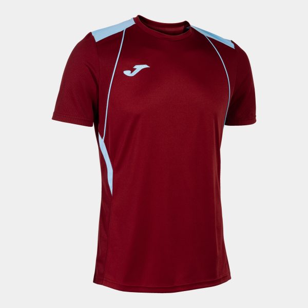 Burgundy Sky Blue Championship Vii Short Sleeve T-Shirt