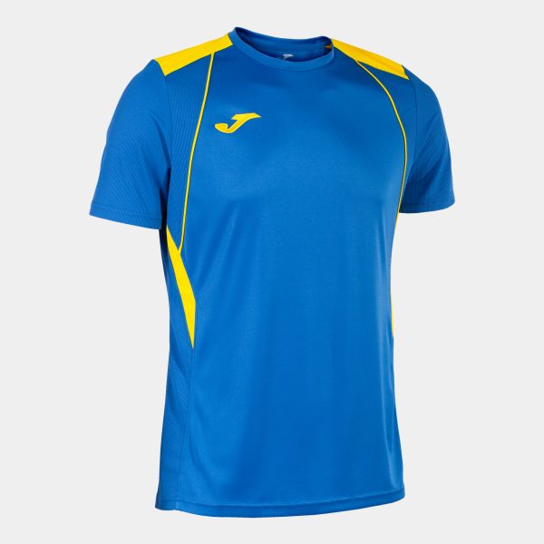 Royal Blue Yellow Championship Vii Short Sleeve T-Shirt