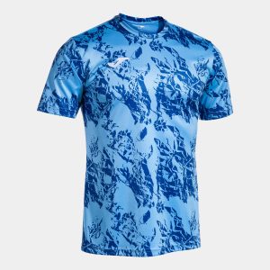 Sky Blue Blue Lion Short Sleeve T-Shirt