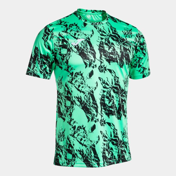Green Black Lion Short Sleeve T-Shirt