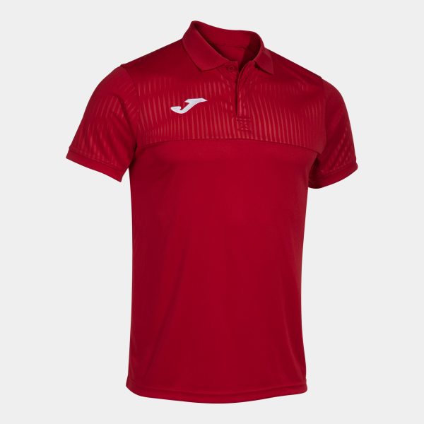 Red Montreal Short Sleeve Polo