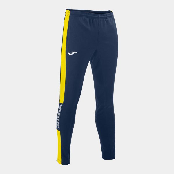 Navy Blue Yellow Long Pants Championship Iv
