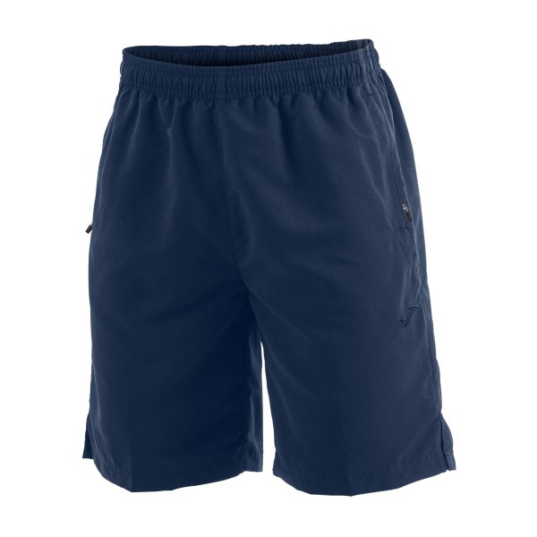 Navy Blue Bermuda Shorts Micro. Pocket Niza
