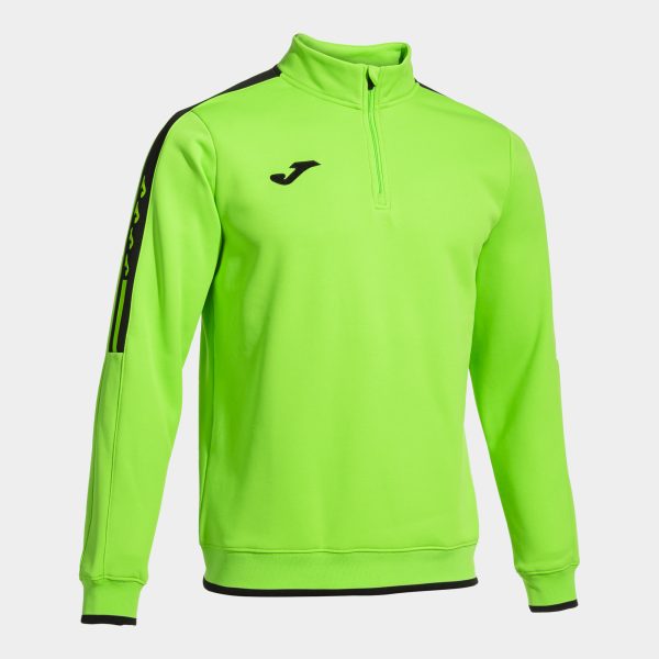 Fluorescent Green Black Olimpiada Sweatshirt