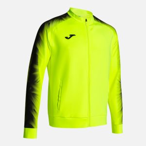 Fluorescent Yellow Black Elite Xi Full Zip Sweatshirt