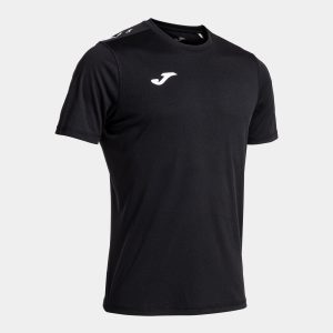 Black Olimpiada Handball Short Sleeve T-Shirt