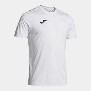 White Olimpiada Handball Short Sleeve T-Shirt