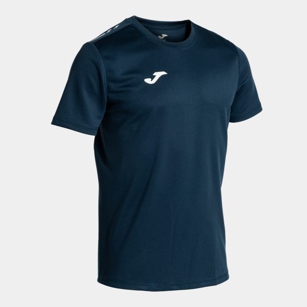 Navy Blue Olimpiada Rugby Short Sleeve T-Shirt