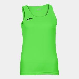 Fluorescent Green T-Shirt Diana Sleeveless