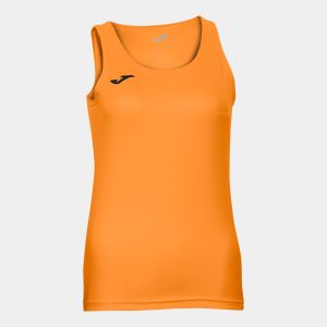 Fluorescent Orange T-Shirt Diana Sleeveless