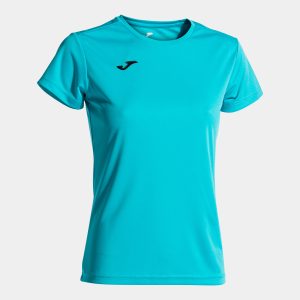 Fluorescent Turquoise T-Shirt Combi S/S