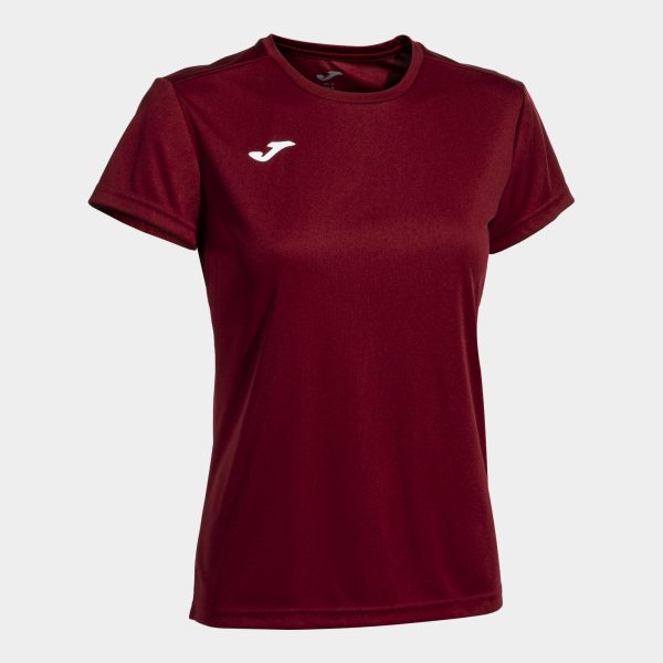 Burgundy T-Shirt Combi S/S